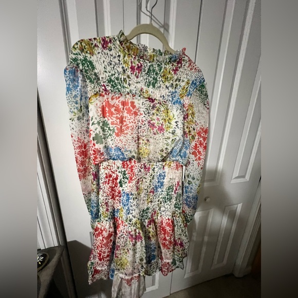 **NWT** Floral Aqua dress 👗 🥂 - Picture 2 of 6